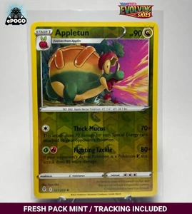 Appletun 121/203 Holograma Inverso Pokemon Juego de Cartas Coleccionables: Cielos en Evolución COMO NUEVO ENVIADO HOY - Imagen 1 de 2