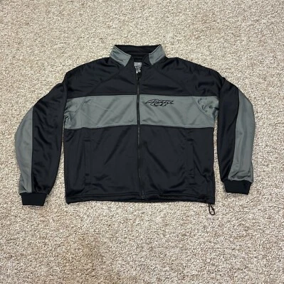 Vintage Y2K Arctic Cat Arcticwear Jacket Full Zip Black & Grey • Mens Size Large - Image 1 of 4