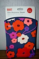 BUILT Slim Neoprene Sleeve for iPad 2 Brand New with Tags Floral Poppie