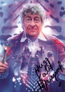 Doctor Who: KATY MANNING signierte BFI Staffel 9 Postkarte - Bild 1 von 2