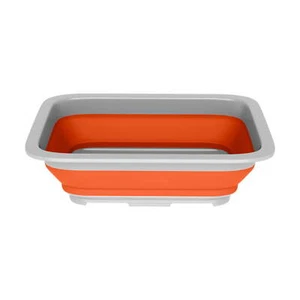 Collapsible Multiuse Wash Bin- Portable Wash Basin/Dish Tub/Ice Bucket with 10 L - Picture 1 of 12