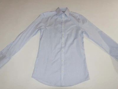 Charles Tyrwhitt Men's Extra Slim Fit Non Iron Dress Shirt 14.5 - 33 French Cuff - Image 1 of 4