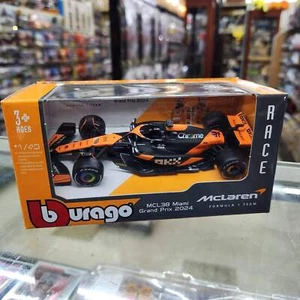 Bburago - 2024 McLaren F1 Miami GP - #81 Oscar Piastri - 1:43 Scale - Picture 1 of 2