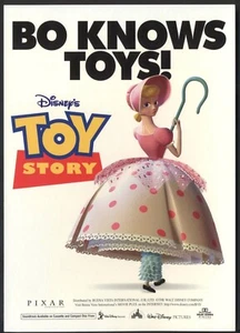 Promo MOVIE POSTER Postcard: Disney's TOY STORY (Bo-Peep). Free UK p&p - Picture 1 of 2