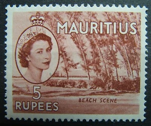 5 Rupees Mauritius 1953 Mint - Bild 1 von 1