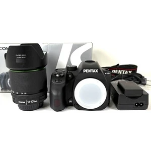 Pentax K-70 Black 24.2MP DSLR Camera 18-135mm Lens kit "1179 Shots" [Mint] #1774 - Picture 1 of 19