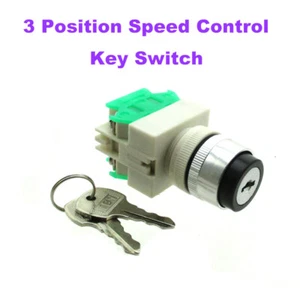 Interruptor de llave de control de velocidad de interruptor de 3 posiciones para piezas de ATV eléctricos Taotao E1-350 - Imagen 1 de 7