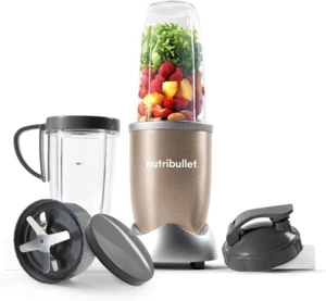 nutribullet Blender 900 Series - Powerful 24,000 8 Piece Kit Handled Ring 2 Lids - Picture 1 of 9