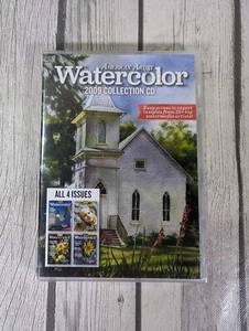*RARE* American Artist Magazine Watercolor 2009 Collection CD (All 4 Issues) NEW - Picture 1 of 3