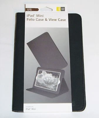Case Logic CLIPDMINI-BK Ipad Mini Folio Case & View Case, Black - Brand New - Image 1 of 3