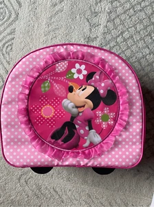 Disney Minnie kids suitcase pink with rollers - Picture 1 of 4