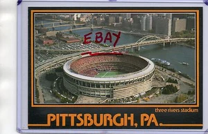 THREE RIVERS SSTADIUM NORTH SHORE, STEELERS & PIRATES-PITTSBURGH, PA 1989 - Imagen 1 de 2