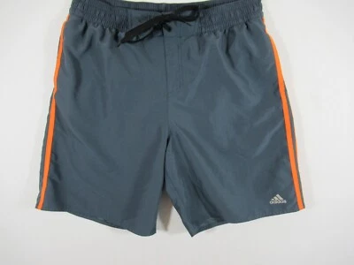 Pantalones cortos de natación Adidas para hombre XL gris forrados 9" entrepierna Foto 1 de 4