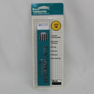 Berol Turquoise Drawing Leads 12 Leads 2375 HB - Picture 1 of 2