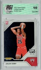 Dalen Terry  2022 Panini Instant #RPS-16 First Look 1 of 1252 Rookie Card PGI 10