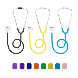 CONTEC SC11 Stethoscope Single al-alloy stethoscope FDA CE 3 Colors Option - Picture 1 of 6