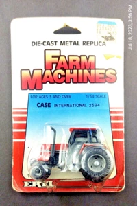 ERTL CASE INTERNATIONAL 2594 Tractor Farm Machines 1986 SEALED bf - Picture 1 of 4