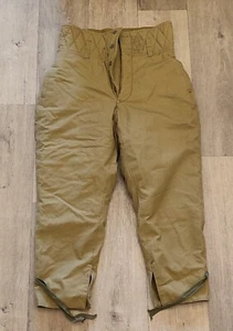 SOVIET Russian MILITARY WW2 UNIFORM WINTER PANTS FUFAIKA VATNIK TELOGREIKA 52 - Picture 1 of 11