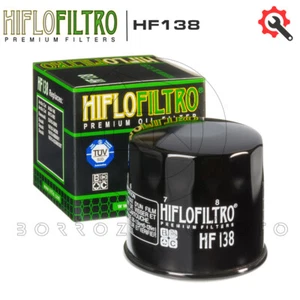 FILTRO OLIO HIFLO HF138 per SUZUKI L0 L1 L2 L3 L4 L5 L6 V-STROM 650 ABS 2010-16 - Foto 1 di 3