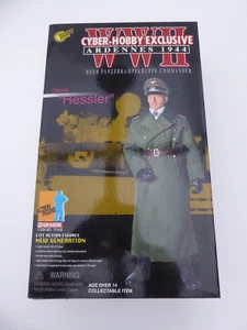 DRAGON I/6 SCALE WWII ARDENNES 1944 PANZERKAMPFGRUPPE COMMANDER OBERST "HESSLER" - Picture 1 of 6