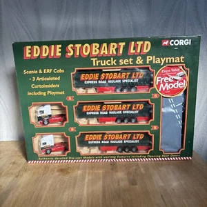 Eddie Stobart Ltd Truck Set & Playmat Box Not 100% But Full Set - Picture 1 of 6