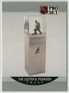 1990-91 Pro Set #386 Mark Messier Edmonton Oilers - Lester Pearson Award - Picture 1 of 2