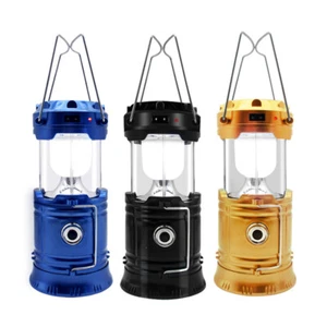 Camping Light LED Tent Lantern Lamp Outdoor Portable USB Rechargeable Night Lamp - Picture 1 of 50
