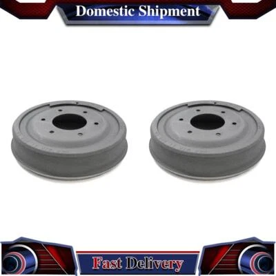 2X tambor de freio dianteiro DuraGo para 1969 1970 Chevrolet Blazer - Imagem 1 de 3