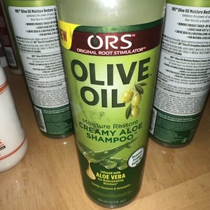 ORS OLIVE OIL CREAMY ALOE SHAMPOO 370ML - Picture 1 of 2