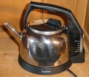 Bollitore Russell Hobbs 3110 retrò primo modello spegnimento automatico, design classico iconico - Foto 1 di 7