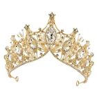  Hera's Light Tiaras and Crowns for Women Girls Crystal Hair Accessories Gold