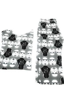Komar Star Wars 2pc PJ Set Grey S - Picture 1 of 1