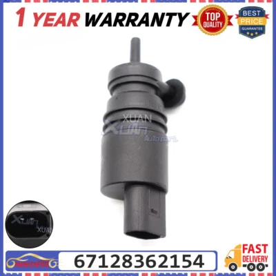  67128362154 Bomba Lavadora Parabrisas Motor Repuesto para Audi Mercedes-Benz BMW Foto 1 de 4