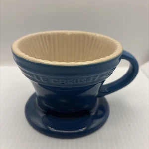 Gotero de café de gres azul Le Creuset Marsella verter sobre la cafetera excelente - Imagen 1 de 4