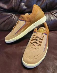 Nike Air Jordan 2 Low "Two 18 Brown Detroit" DV7129-222 Men's Size 14 - Picture 1 of 13