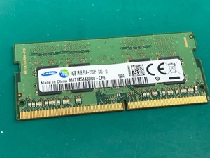 SAMSUNG 4GB DDR4 SO-DIMM LAPTOP MEMORY RAM CARD 1Rx8 PC4-2133P M471A5143DB0-CPB - Picture 1 of 1