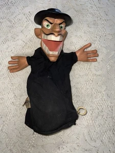 Vintage Dishonest John sprechende Mattel Puppe Handpuppe Spielzeug (Stimmbox funktioniert nicht - Bild 1 von 5