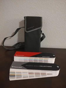 2 BENJAMIN MOORE Paint Color Preview Collection Fan Decks Samples - Picture 1 of 3