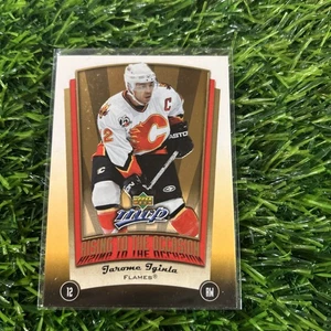 2005 Upper Deck Jarome Iginla MVP Rise Occasione #RO4 Calgary Flames come nuovo H4 - Foto 1 di 2
