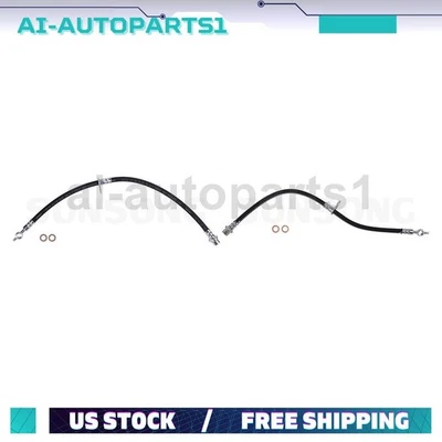 Manguera hidráulica de freno delantero para Toyota Sienna 2011 2012 2013 2014 2015 2 piezas Foto 1 de 4