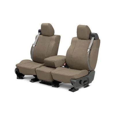 Fundas de asiento personalizadas beige primera fila CalTrend DuraPlus para Hummer H3 06-08 Foto 1 de 4