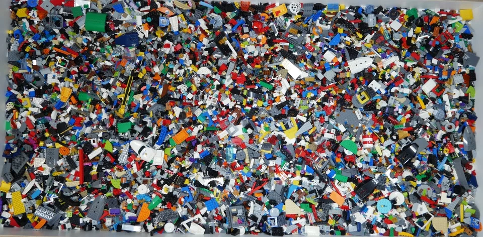 Lego® Qualitätsgeprüfte Kiloware Bausteine Technic, System, City - 10 kg - Bild 1 von 4