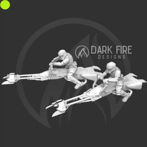 Tropical Biker Team - Legion compatible - 32mm scale | Darkfire - Picture 1 of 1