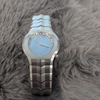 Tag Heuer Women's 29mm Alter Ego Blue MOP Dial Swiss 100M Watch Reference WP1312 - Image 1 of 4
