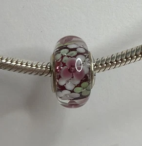 Original Pandora Blumengarten Murano Glas Charm 791652 - Bild 1 von 3