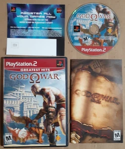 God Of War Complete W/Registration Card (Sony PlayStation 2 2005) VG Shape Teste - Picture 1 of 1