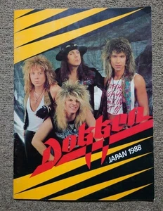 Dokken Tourbook Japan Tour 1988 libretto programma stampato Giappone - Foto 1 di 4