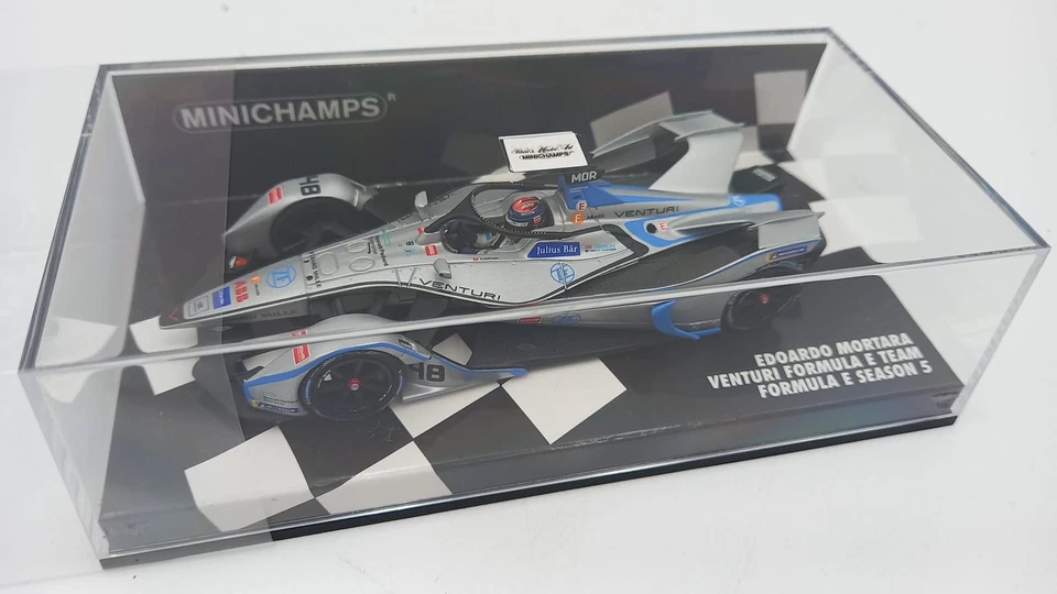  MIN414180048 Minichamps Edoardo Mortara Venturi Formula E Season 5 1/43 - Immagine 1 di 4
