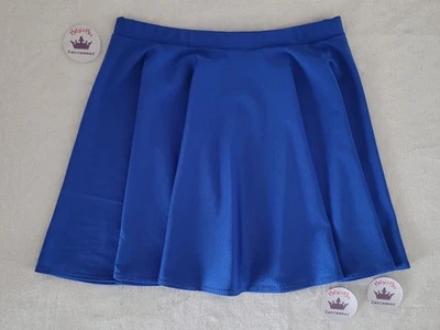 Private Listing 2× Age 9/11 Plain Flo Orange Lycra Rock N Roll Skirts  - Image 1 of 3