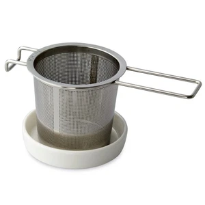Extra-fine Tea Infuser and Dish Set - Picture 1 of 1